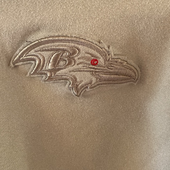 Baltimore Ravens Pro Standard Neutral Fleece Pullover Hoodie - Tan - Picture 2 of 8